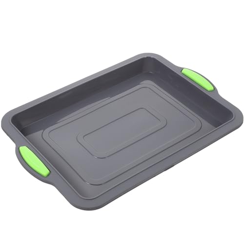 Recopilación de Moldes para tartas y bizcochos . 46 HOMOCONO Molde Desmontable de Silicona para Hornear Tartas y Bizcochos, Bandeja de 9 X 13 Pulgadas, Apto para Horno y Uso en Pastelería Casera
