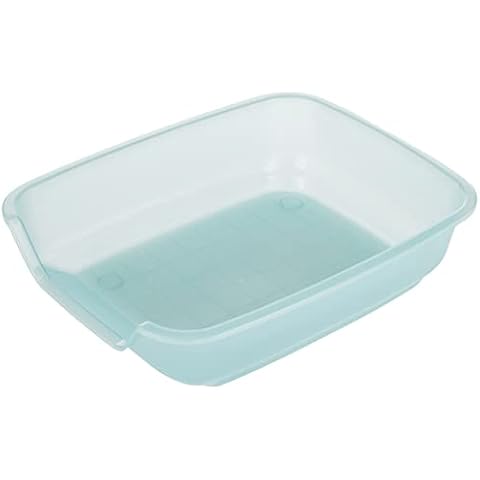 TRIXIE Nuno Litter Tray for Small Cats and Kittens - 36 x 28 x 9 cm, Random Model, Pack of 1 Cover