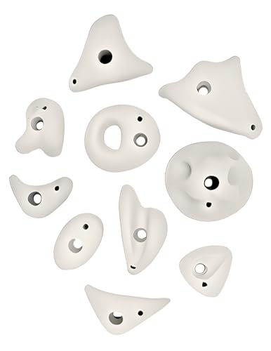 Everett & Avery Kids Indoor Rock Climbing Holds (Off-White)