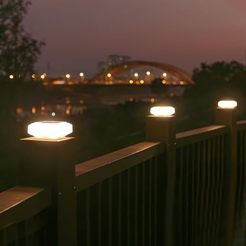 Luces solares de poste plásticas e impermeables para olvidarse de los cables 4