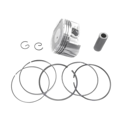 Piston 192MR-1004001 avec axe et circlips pour moteur J500 Velomotors - 3