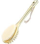            Shower Cleaning Brush for Body Back Brush Long Handle Scrub Bath 2 in 1 Doub...