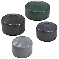 SIENTICE Capuchons De Poteaux De Clôture De Tour De 4x4 Pouces