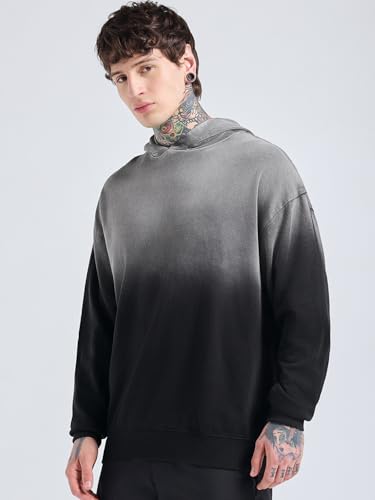 Sweat à capuche ombré Bewakoof : fini les pulls ternes en coton mélangé