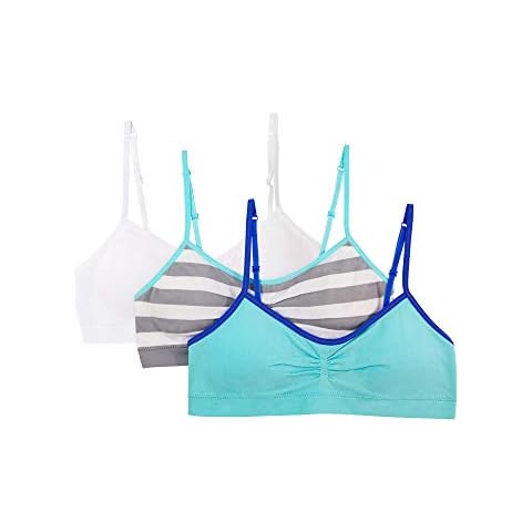 Fruit of the Loom Girls' Seamless Trainer Bra 3-Pack Cover