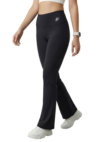 Image of Nexsus Apparels Premium Gym Wear Pant| Active Wear Tights | Stretchable Leggings | Bell Bottom Yoga Pants | Women Gym Tight | Flare Pant | Available in Plus Size's