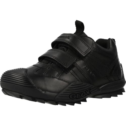 GEOX JR SAVAGE A Junior Boy SHOES BLACK 30_EU, BLACK *11.5 UK