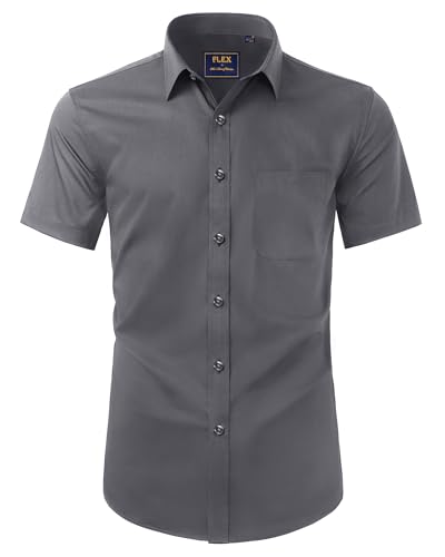 Chemise sans plis et légère à coupe droite avec poche poitrine