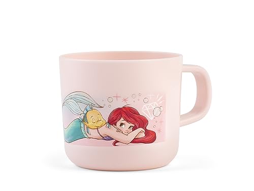 Lulabi Princess - Taza de polipropileno, rosa, 24 cl