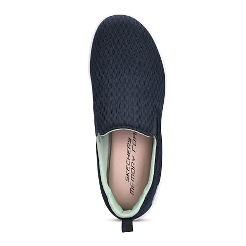 Image of Skechers Womens Summits Blue Slip On Sneaker UK 4 (US 7)