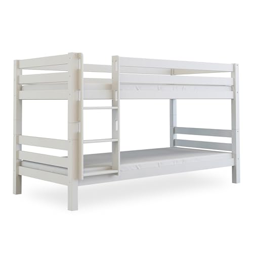 Betten-ABC Bubema Malu Kinder Etagenbett/Hochbett, Buche massiv, mit oder...
