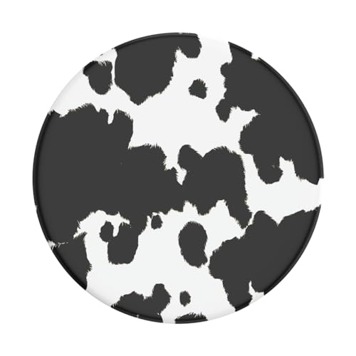 Image of PopSockets Adhesive Phone Grip, Holder, Phone Stand, Cow Print - Its a Moood