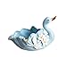 Produktbild Aschenbecher Ceramic European Style Swan Aschenbecher Heim Wohnzimmer Kreativer Kaffee Tischdekoration Dekorationen für Home Office Tabletop (Color : Blue, Size : 15X10X10.5cm)