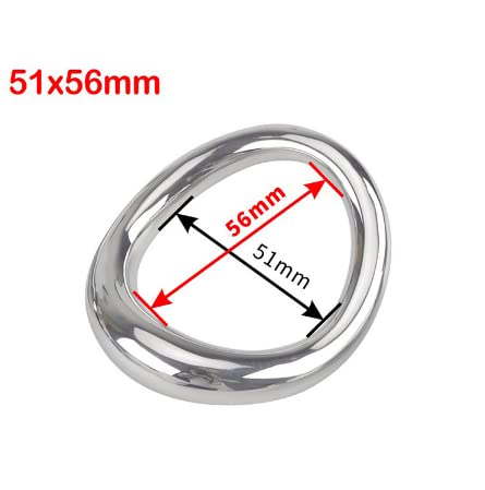 Anilla de Acero Inoxidable para Ejercicio 48x54 mm miniatura 6