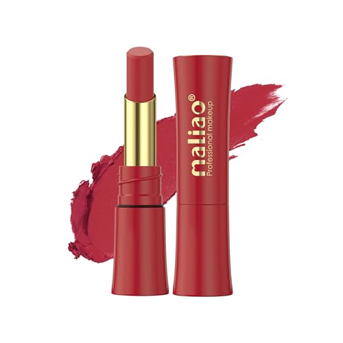 Image of Maliao Matte Lipstick - Non-Transfer, Long-Lasting, High-Pigment, 3.5g (Shade 03, Medium)