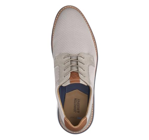 Image of Johnston & Murphy Men's Braydon Knit Plain Toe Dress Casual Shoe