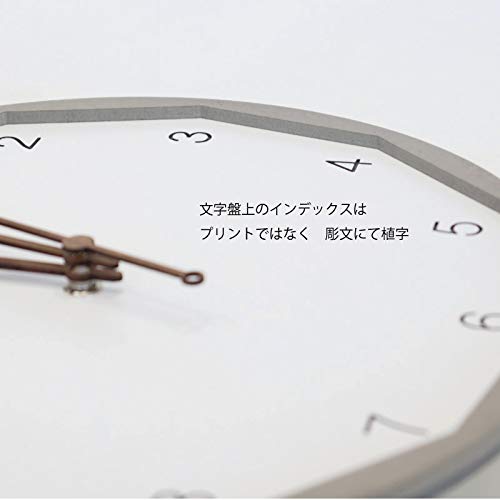 Amazon.co.jp: EMITDOOG 掛け時計 北欧 ナチュラル デザイナーズ