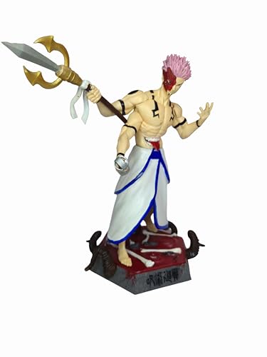 Image of Ryomen Sukuna Resin Figure - 20cm Jujutsu Kaisen Collectible Statue | King of Curses Anime Model for Display & Gifts