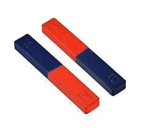 KRYTONE®2 pcs Bar Magnet Physics Experiment Tool Red Blue Painted N/S Bar School (B0D25K89Q6) Amazon Price History, Amazon Price Tracker