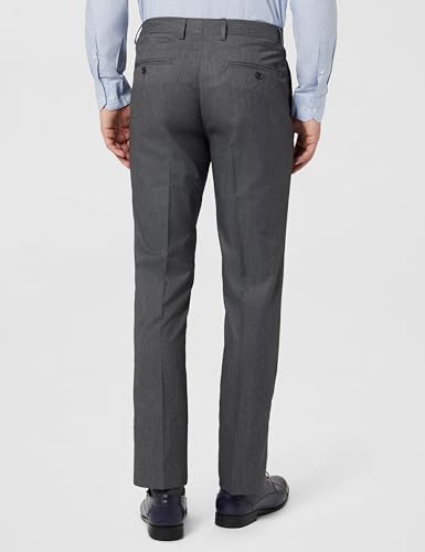 Image of Arrow Tapered Fit Solid Trousers ARAEOTR1734 36 Black