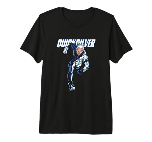 T-shirt Quicksilver Marvel X-Men Pietro Maximoff premium pour homme fan de comics