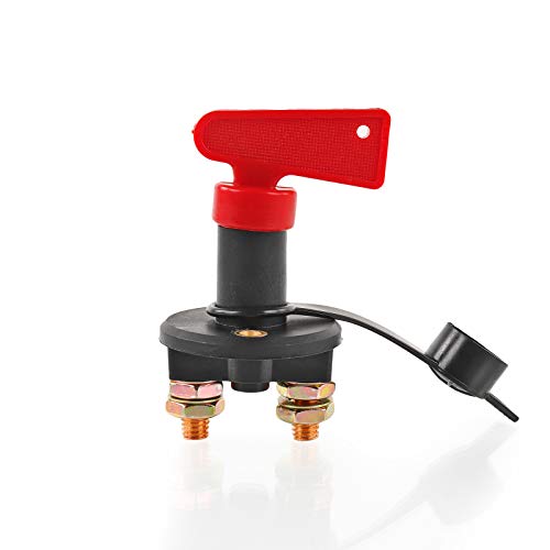 deiwo Séparateur de Batterie avec Capuchon Anti-poussière 12-24 V 200 A Cover