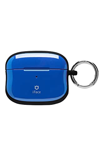 iFace First Class AirPods Pro 第1世代 専用 ケース (ピュアブルー)【カラビナ付き アイフェイス 韓国 airpodsプロケース airpodsぷろケース 第一世代】