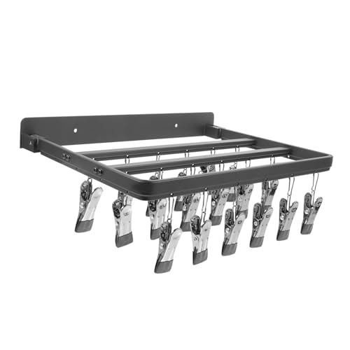 MUELODSIC Tendedero Multiusos con Pinzas para Calcetines Ropa Int...