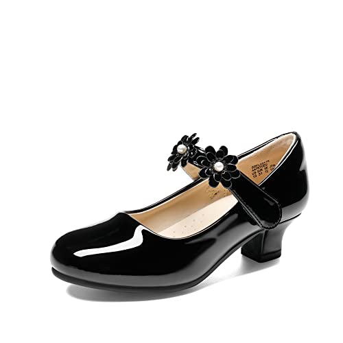 DREAM PAIRS Chaussures Princesse Fille à Paillettes avec Talon Bloc Confortable Escarpins Enfant Déguisement Cosplay Chaussure Mariage Anniversaire...