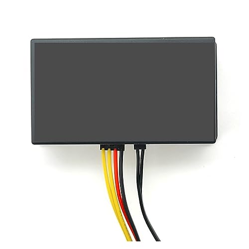 Medidor de voltaje y capacidad de batería de litio impermeable con sensor de temperatura 5