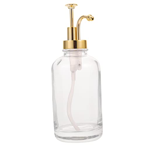 SAFIGLE Botella de Vidrio de Jarabe Reutilizable para Condimentos para Cafeterías y Cocinas