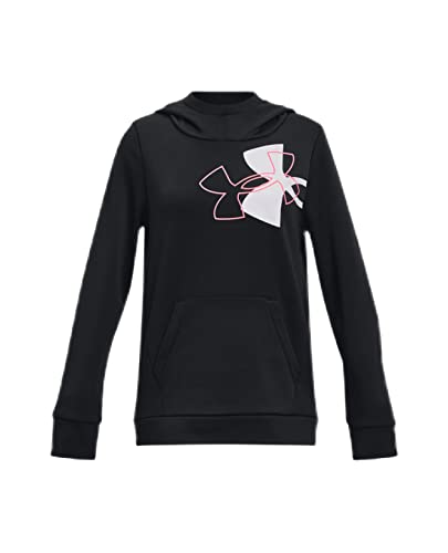 Sweat à capuche Under Armour pour fille en polaire noire regular