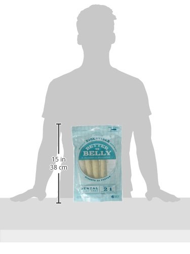 Better Belly P-20036-12 Dental Large Rolls 4 Count, Highly Digestible Rawhide thumb #7