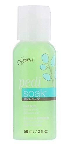 Gena Feet-to-Go At Home Pedicure Kit – Foot Spa Pedi Kit, Travel Set with Pedi Soak, Callus Softener, Gel, Spray & Scrub Tool
