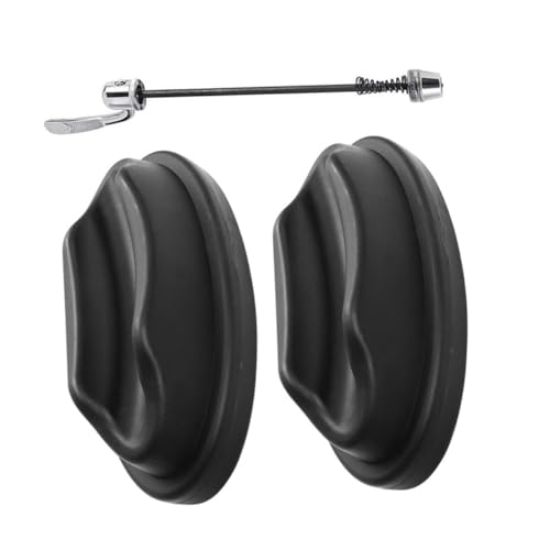 HANABASS Bike Accessory Front Wheel Riser Block Quick Release Axle for Bike Pedaling