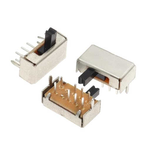 Interrupteur SK23D07 miniature à 8 broches pour commutation triple stable - 3