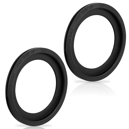 Premium RV Toilet Seal Kit-385311658 Flush Ball Seal Gasket Replacement-fit for Dometic 300/310/320, High-Grade Rubber, 2-Pack, Leakage-Solving Solution,2 Pack prime&swift