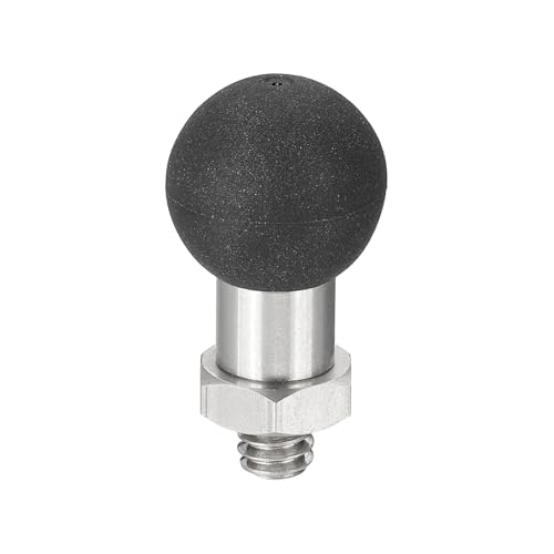 Base à bille 0.67" avec boulon fileté 1/4" en acier inoxydable pour motos
