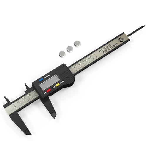 ULTRATOOL Digital Vernier Caliper 0-150mm – Accurate Electronic Measuring Tool with LCD Display – Inch/MM Conversion – Includes 3 Batteries – for DIY, Engineering, Jewellery
