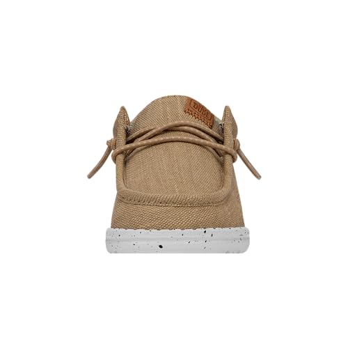 Image of HEYDUDE Wally Toddler Washed Canvas | Boy's Loafers | Boy's Slip On Shoes | Comfortable & Light Weight