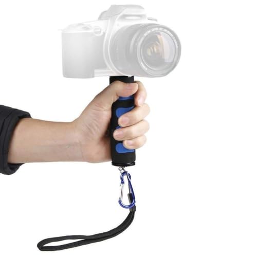 Image of Yantralay 1 /4 inch Screw Mount Mini DSLR Hand Stabilizer Grip for Smartphones, Hero & DSLR Cameras with Mobile Attachment - Portable and Comfortable