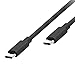 Motorola Essentials USB-C to USB-C 3.3ft Data/Charging Cable for Moto G 2025, Moto G Power 2025, Power 5G 2024, G Stylus 5G 2024, Motorola Razr+ 2023/2024, Razr 2023/2024