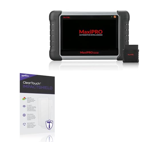 BoxWave Screen Protector Compatible With Autel MaxiPRO MP808TS - ClearTouch ImpactShield (2-Pack), Impenetrable Screen Protector Flexible Film