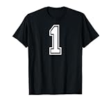 Photo Gallery 1 numero uno team sport graphic design matching varsity maglietta Photo Gallery 1 numero uno team sport graphic design matching varsity maglietta