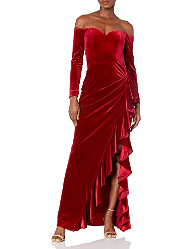 Preisvergleich Produktbild Badgley Mischka Damen EG2796 Formelle Kleidung, Purpurrot, 32