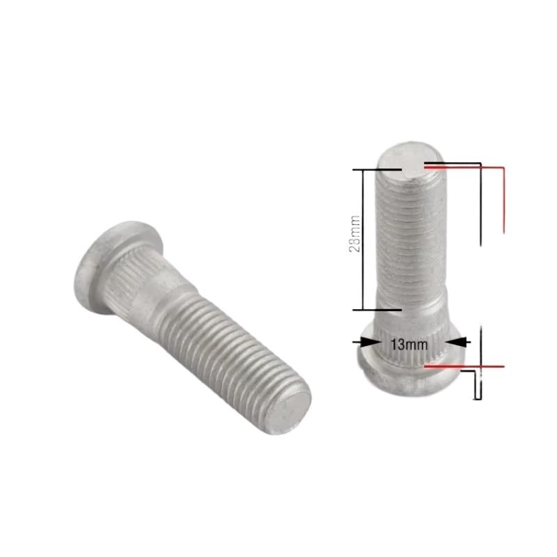 Bulloni Cerchio Compatibile Con Ford Per Focus Per Mondeo Ruota Per Auto Bulloni Per Ruote Set Mozzo Capocorda E Vite Per Pneumatici Per Bulloni Set 6M511118AC