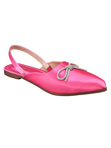 Image of TRYME Trending Stylish Pointed Toe Mules Comfortable Flat Fancy Casual Bellies Mules Sandal for Womens and Girls