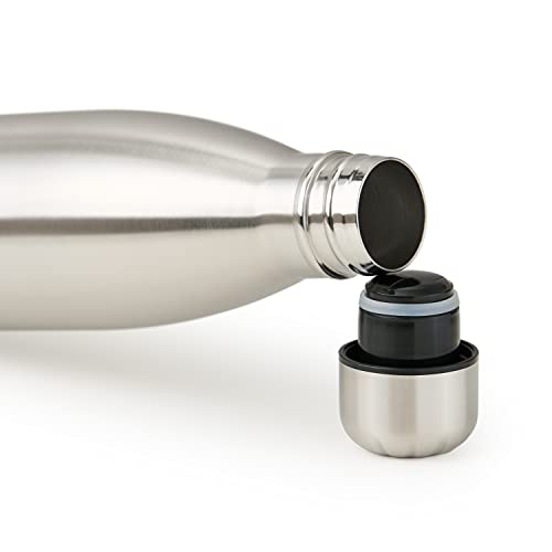 Blumtal Thermosflasche 1L Edelstahl - auslaufsichere Isolierflasche - BPA-freie Trinkflasche Edelstahl kalt & warm - doppelwandige… – Ansicht 3