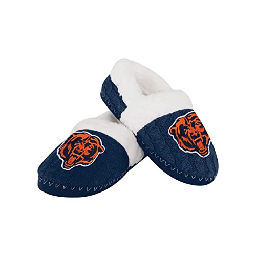 Image of FOCO Womens NFL Team Color Moccasin Slippers