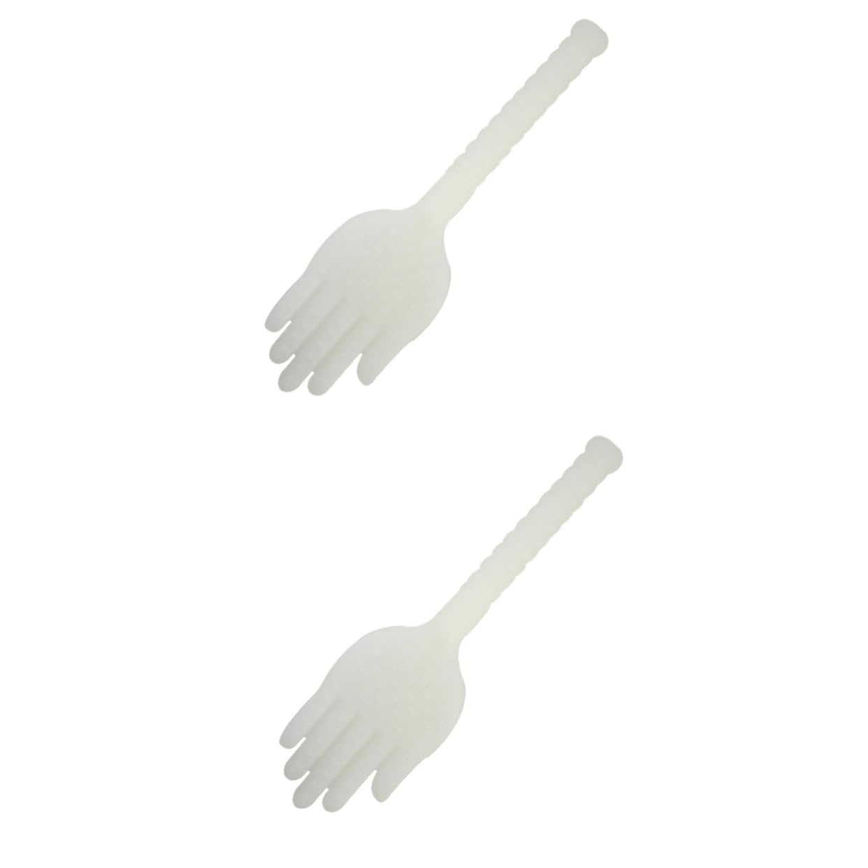 2stücke Health Massage Hammer Multifunktionaler Für Fitness Und Entspannung Zur Linderung Von Müdigkeit Geeignet Für Beine Rücken Nacken Und Mehr Weiß